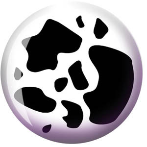 Viz-A-Ball Cow Blem sold as is Viz-A-Ball Cow Blem sold as is
