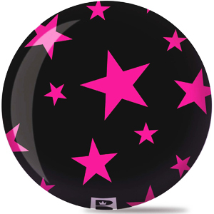 Viz-A-Ball Stars Pink/Black