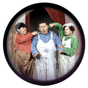 Viz-A-Ball The Three Stooges Glow - 2009