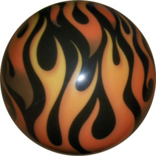 flame stress ball