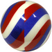 Viz-A-Ball Spiral Red/White/Blue 8 10 16 ONLY Viz-A-Ball Spiral Red/White/Blue 8 10 16 ONLY